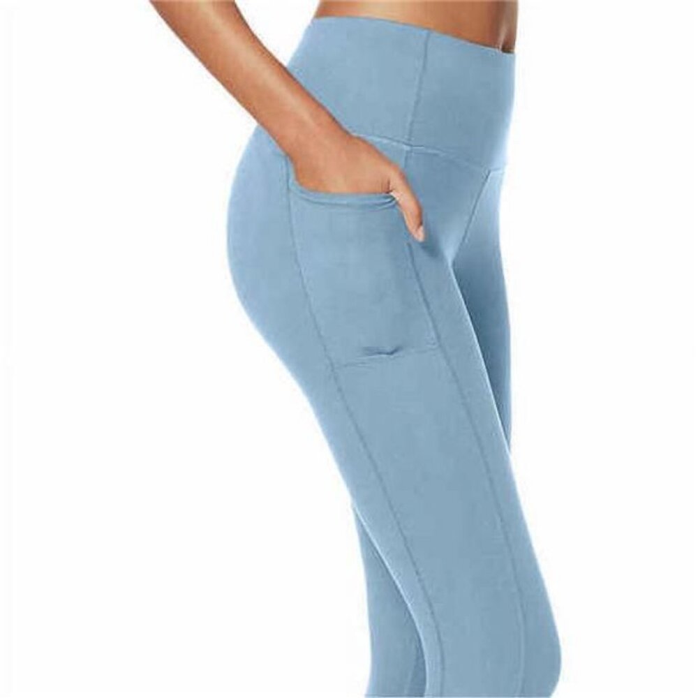 Skechers designer Womens 7/8 Gowalk Tight (Blue, XX-Large) - Picture 4 of 4